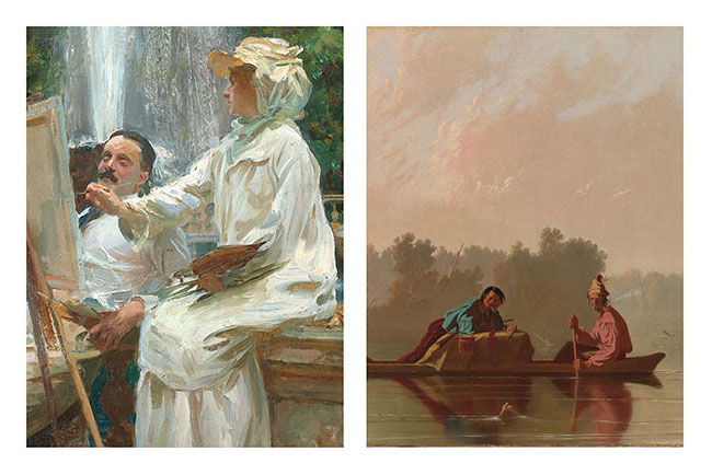 John Singer Sargent and George Caleb Bingham