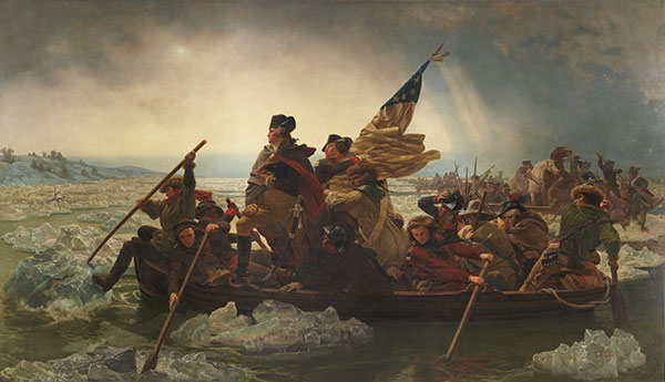 Emanuel Leutze. Washington Crossing the Delaware, 1851