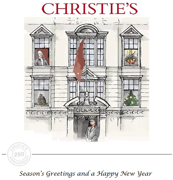 Christie's | May your days be merry and bright