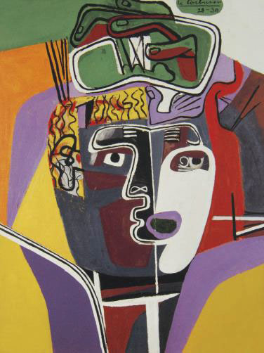 Le Corbusier, Mains croisées sur la tête, 1939-40