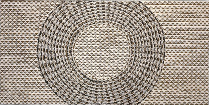 Gunybi Ganambarr (Australian, born Yirrkala, 1973). Buyku (detail), 2011