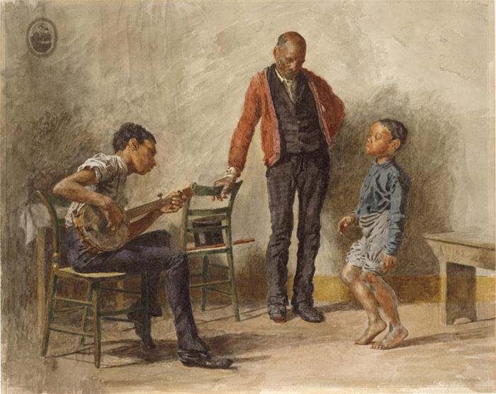 Thomas Eakins (American, 1844-1916). The Dancing Lesson, 1878