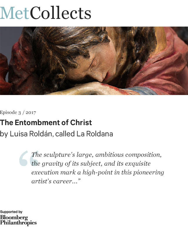 The Entombment of Christ by Luisa Roldán, called La Roldana