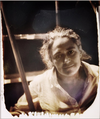 Tacita Dean photographed in her studio In Los Angeles
