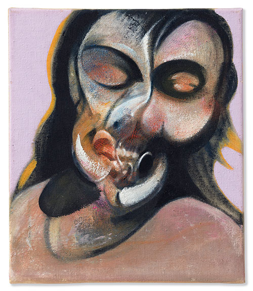 Francis Bacon (1909-1992) Study of Henrietta Moraes Laughing