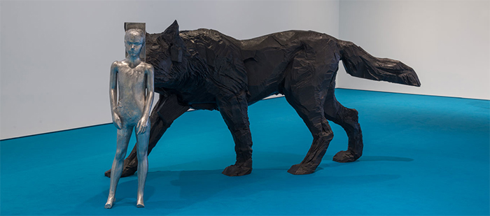 Andro Wekua. Dolphin in the Fountain exhibition at Garage Museum of Contemporary Art, Moscow, 2018