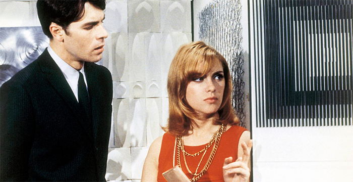 A scene from La Prisonnière. Director Henry-Georges Clouzot, France, Italy, 1968