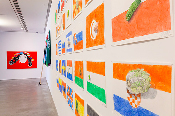 Works of Pavel Pepperstein and Nikita Alexeev at the show Motherland in Art