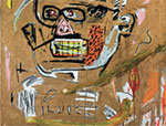 Leonardo but also Basquiat, Pollock and Currin