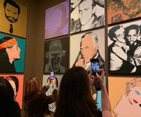 Andy Warhol at the Whitney