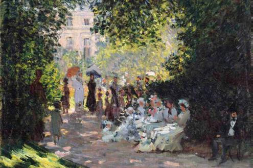 Claude Monet (French, 1840–1926). The Parc Monceau (detail), 1878