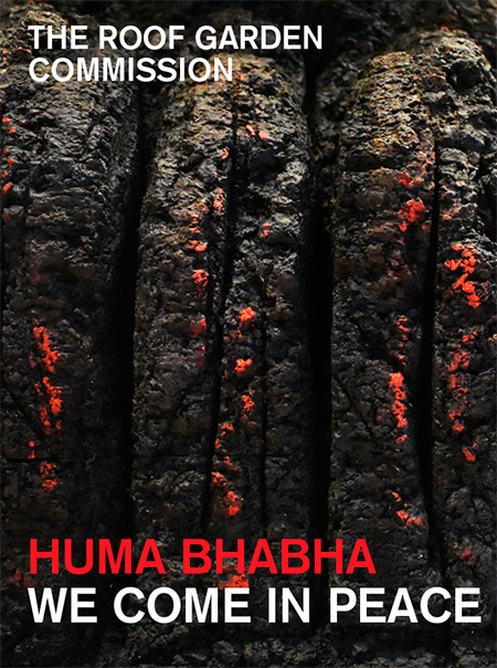 Huma Bhabha (born 1962, Karachi, Pakistan). We Come in Peace (detail). 2017
