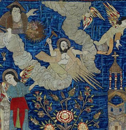 Altar Frontal (detail). New Julfa, 1741