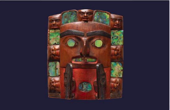 Tsimshian artist. Headdress frontlet, ca. 1820-40