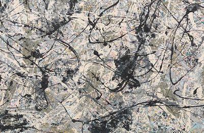 Jackson Pollock. Number 28, 1950 (detail), 1950