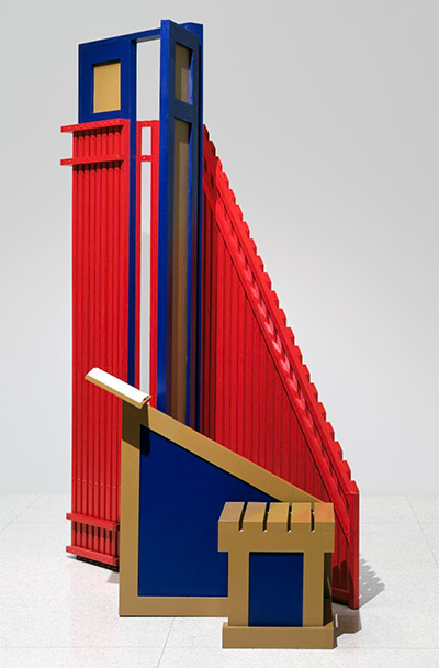 Siah Armajani (Iranian-American, born Tehran, 1939), Dictionary for Building: The Garden Gate, 1982–1983