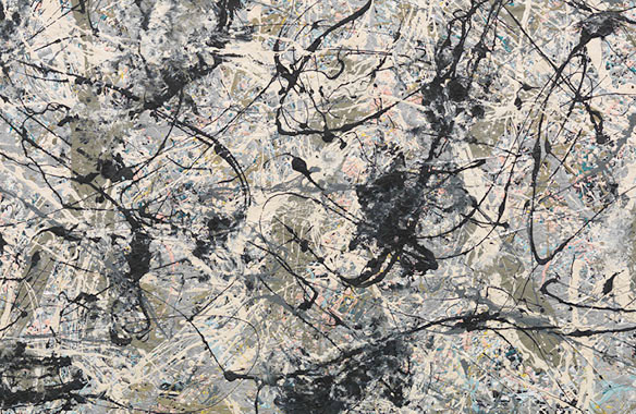 Jackson Pollock. Number 28, 1950 (detail), 1950