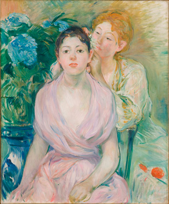 Berthe Morisot (France, 1841-1895) L'hortensia (The hydrangea) 1894
