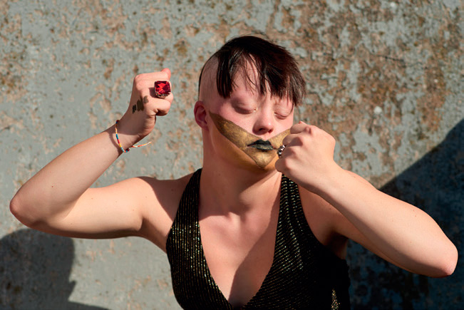 Johanna von Schönfeld, Ohrenkuss-Ausgabe «Superkräfte» 2013 © Martin Langhorst