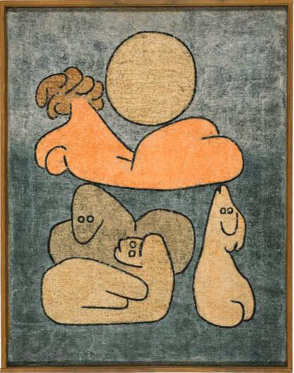 Paul Klee. The Torso and Kin (at full moon). 1939