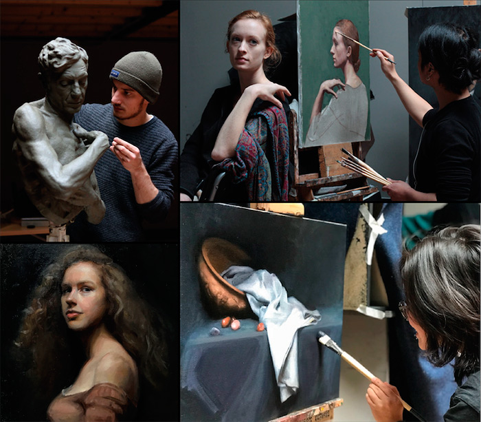 The Florence Academy of Art, the Student Gallery
