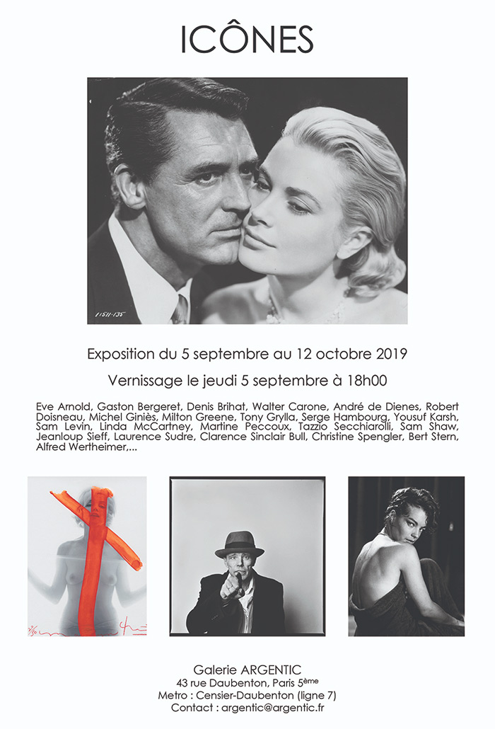Exposition ICÔNES / Galerie ARGENTIC