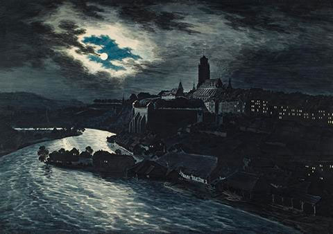 Letzte Tage&nbsp;«Clair de lune. Mondbilder der Graphischen Sammlung»