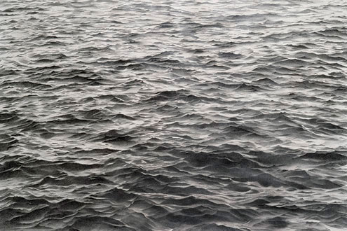 Vija Celmins. Untitled (Big Sea #1), 1969