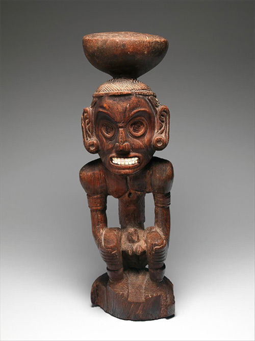 Deity Figure (zemí) (detail), ca. A.D. 1000