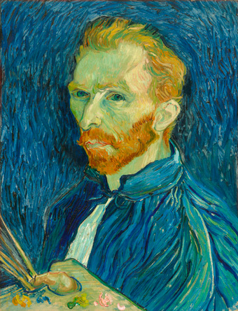 Vincent van Gogh (1853 - 1890). Self-Portrait, 1889