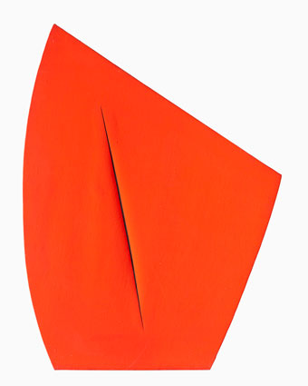 Lucio Fontana (1899-1968). Spatial Concept, Expectation (Concetto Spaziale, Attesa), 1959