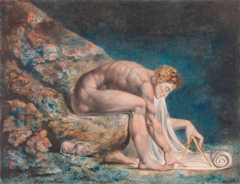 William Blake (1757-1827) Newton 1795-c. 1805. Tate