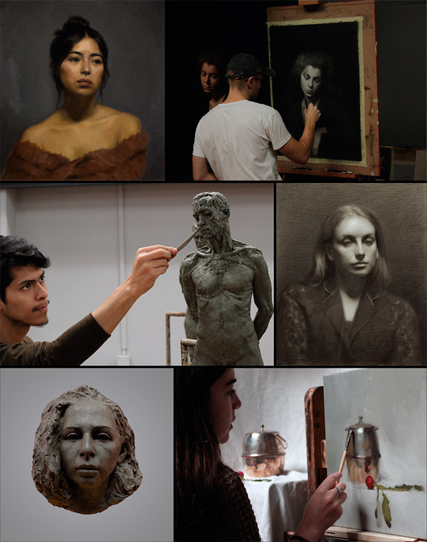 The Florence Academy of Art, the Student Gallery