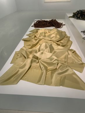 Golden fabric