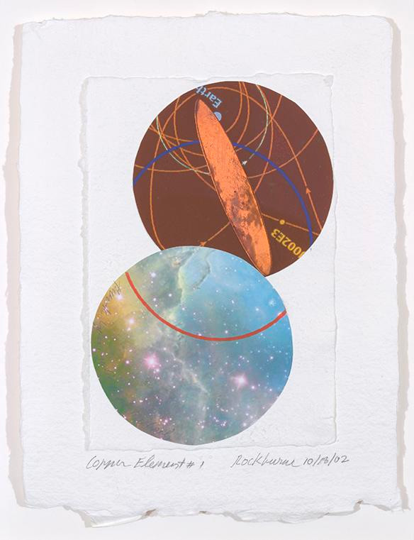 Dorothea Rockburne (American [born Canada], 1932). Copper Element # 1, 2002