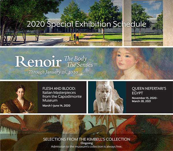 RENOIR, CAPODIMONTE, QUEEN NEFERTARI