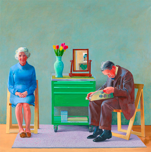 David Hockney: My Parents, 1977, Tate, London