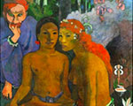 The older Gauguin may have liked young women but his painting is very important. At the National Gallery in London The older Gauguin may have liked young women but his painting is very important. At the National Gallery in London